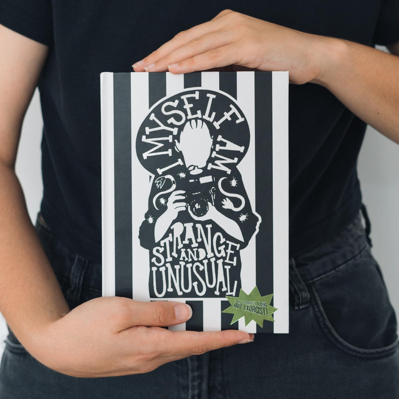A5 Beetlejuice Premium Notebook side angle