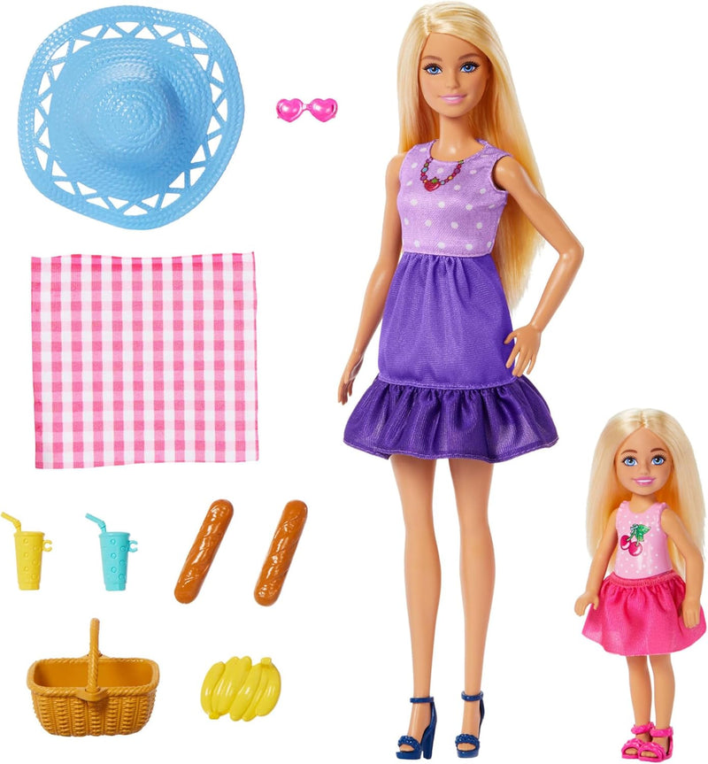 Barbie Malibu & Chelsea Family & Friends Dolls & Accessories Playset, alternate view