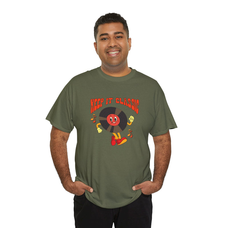 'Keep It Classic' Retro T-Shirt, alternate view
