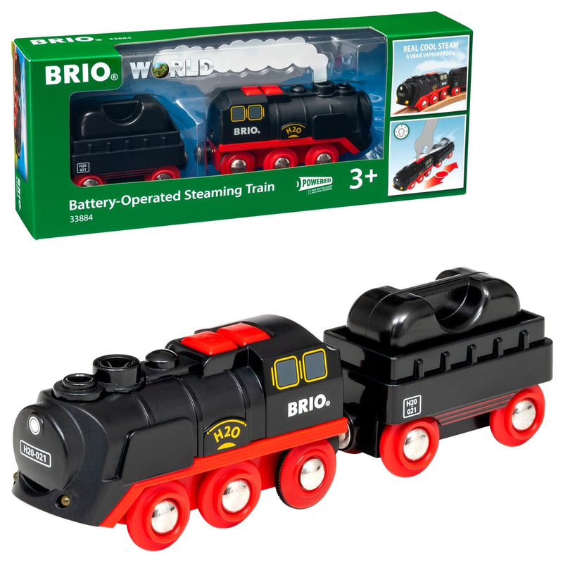 Brio World Battery Operated Steaming Train