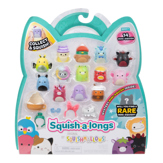 Squishalongs - 14 Pack (Style 1) W7