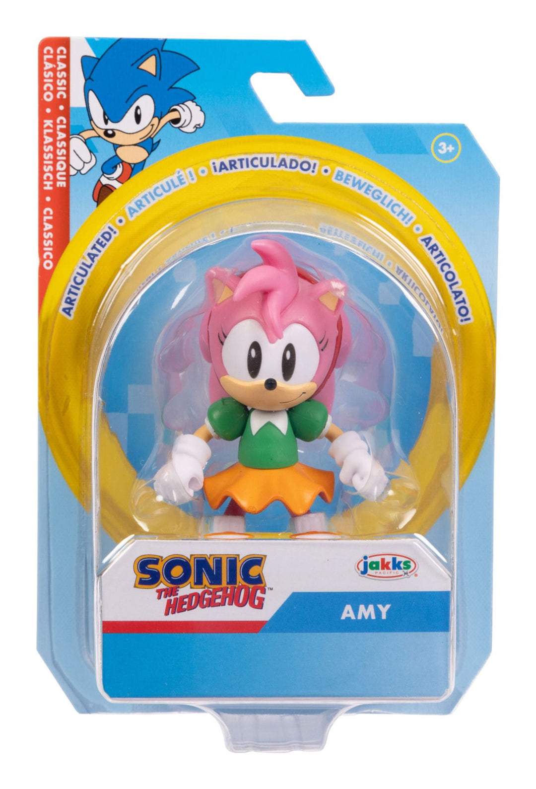 Jakks Pacific Wave 19 Sonic The Hedgehog Sonic 2.5" Articulated Figure