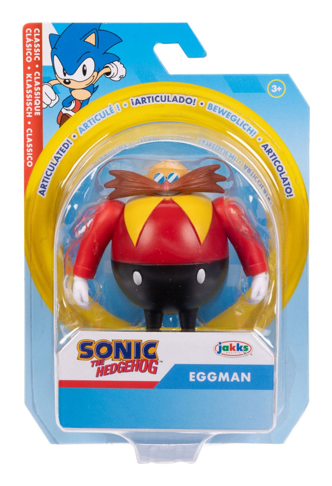 Jakks Pacific Wave 19 Sonic The Hedgehog Sonic 2.5" Articulated Figure