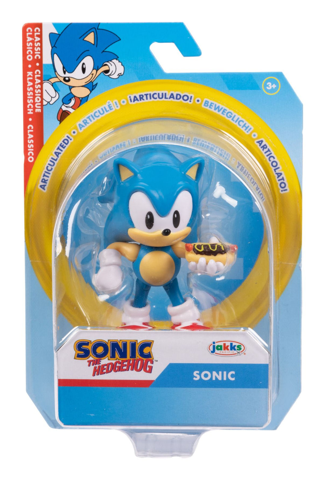 Jakks Pacific Wave 19 Sonic The Hedgehog Sonic 2.5" Articulated Figure