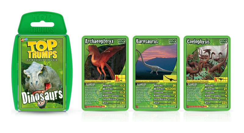 Dinosaurs Top Trumps Card Game - Image
