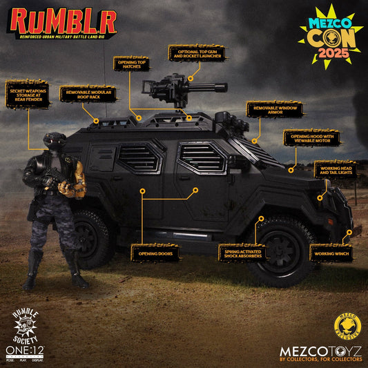 Hazard Squad R.U.M.B.L.R. Truck and Death Adder One:12 Collective Set (SDCC Exclusive)