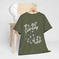 'It's Not Hoarding If It's Vinyl' Men's T-Shirt, side angle