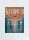 ✨ RARE PRINT: Enterprise-D Print by William Budge (Eaglemoss/Hero Collector) SPECIAL ISSUE #1, close-up detail