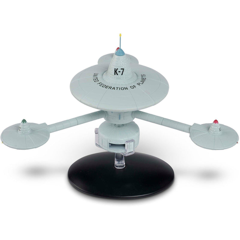 Deep Space Station K7 Model Die Cast Ship SPECIAL ISSUE (Eaglemoss / Star Trek), rear view