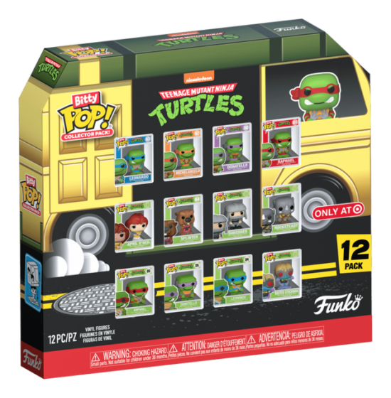 Bitty Pop! TMNT 12 Piece Multipack