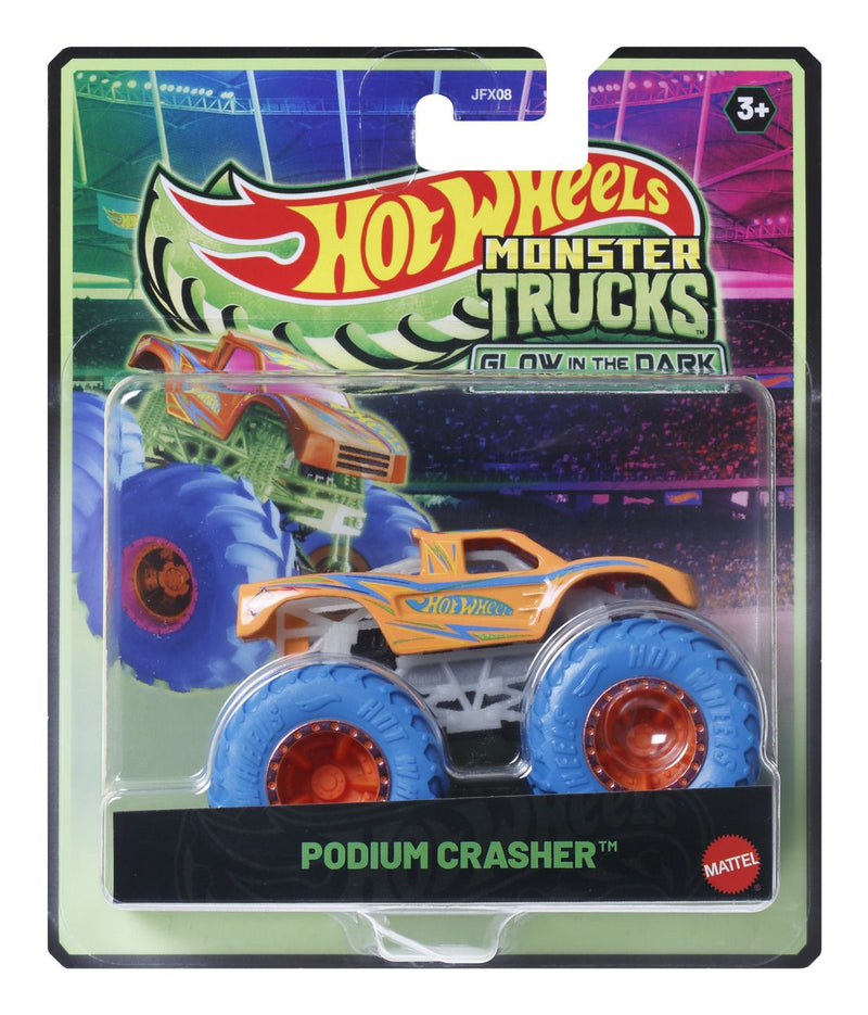 Hot Wheels Monster Trucks Glow in the Dark Assorted - Image