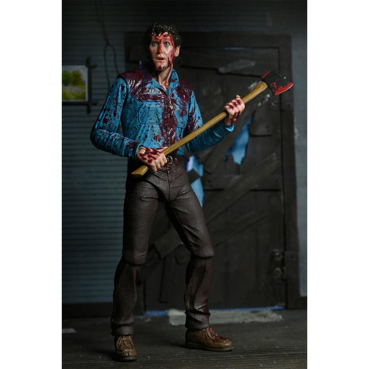 Evil Dead: Bloody Ash and CHeryl Williams Ultimate 7" 2-Piece Scale Action Figures