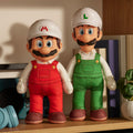 The Super Mario Galaxy Movie - 15" Posable Plush - Fire Mario - Image
