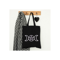 Triple Moon Polycotton Tote Bag