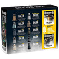 Doctor Who THE DALEKS PARLIAMENT SET - 10 Classic Dalek Figures Box Set + Magazine DWSUK002, in display