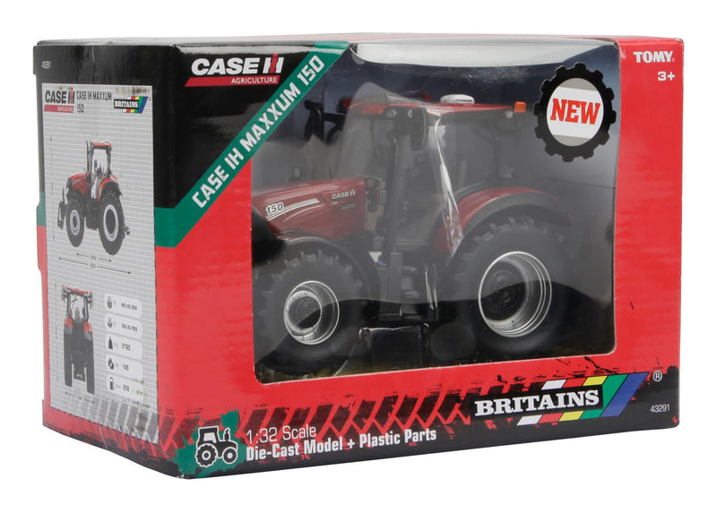 1:32 CASE Maxxum 150 Tractor, close-up detail
