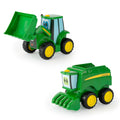 Farmin Friends Johnny & Corey Combine, side angle