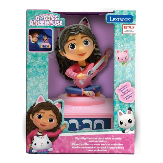 Gabby’s Dollhouse Alarm Clock With Night Light