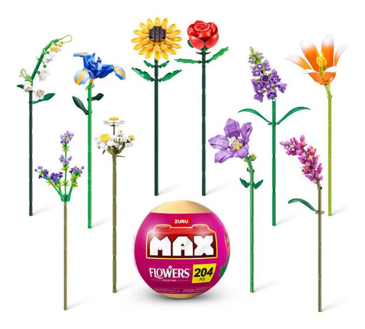 Max Premium Flowers Building Bricks Collection