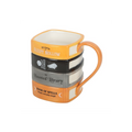 The Haunted Library Book Stack Mug