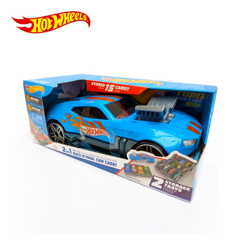 Hot Wheels 2 in 1 Race N Haul Storage Case - Image