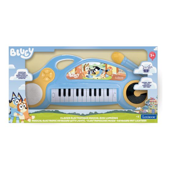 Bluey Fun Electronic Keyboard With Lights