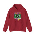 'Money Can't Buy Happiness, But It Can Buy Vinyl' Men's Hoodie, showing reverse