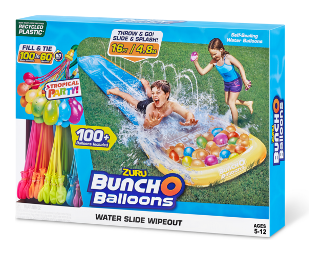 Bunch O Balloons Tropical Party Slide - Image