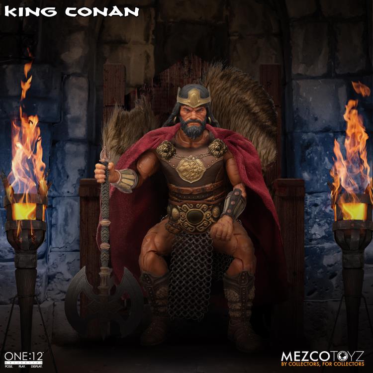 Mezco King Conan One:12 Collective King Conan