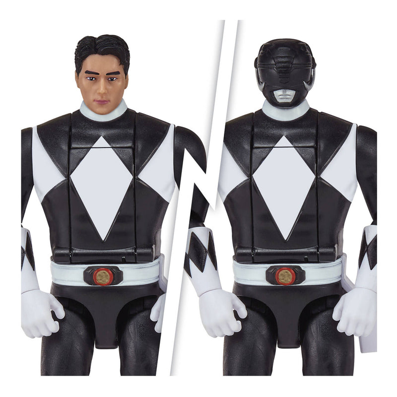 Mighty Morphin Power Rangers Auto Morphin Figure - Black Ranger