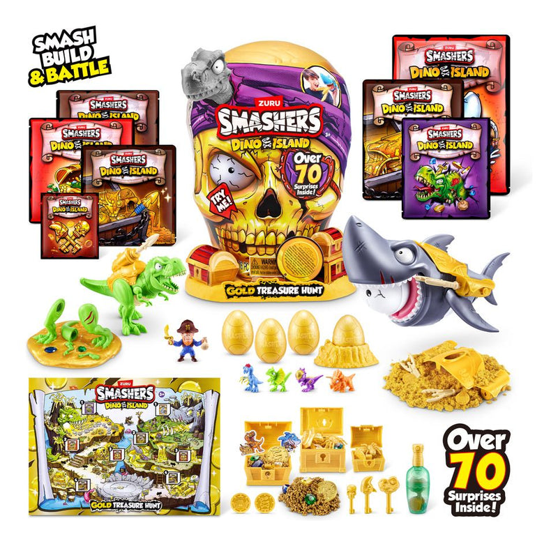 Smashers Dino Island S1 Gold Treasure Hunt - Image