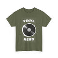 'Vinyl Nerd' Men's T-Shirt, packaging shot