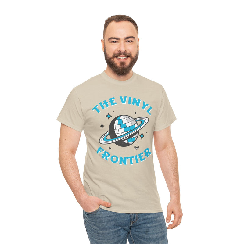 The Vinyl Frontier T-Shirt, side angle
