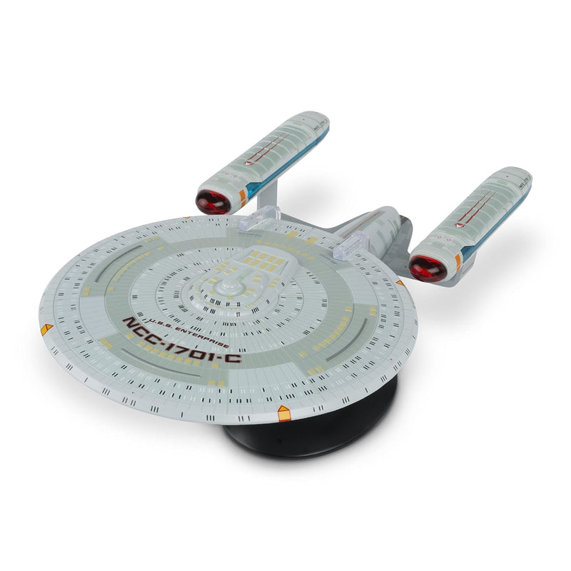 U.S.S. Enterprise NCC-1701-C XL EDITION Model Die Cast Ship (Eaglemoss / Star Trek), close-up detail