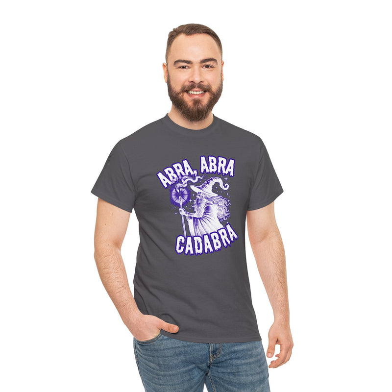 'Abracadabra' Halloween Band Lyric T-Shirt, side angle
