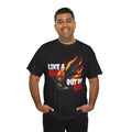 'Like a Bat Out of Hell' Men's T-Shirt, rear view