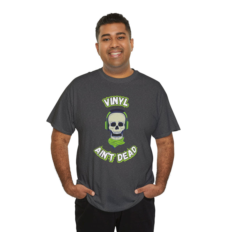 'Vinyl Ain't Dead' Headphones Men's T-Shirt, product detail