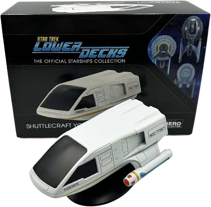 Yosemite Shuttlecraft Model Die Cast Ship (Eaglemoss / Star Trek), rear view