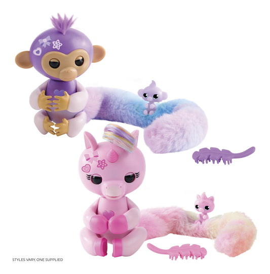 Fingerlings Snuggle Tails Monkey - Image
