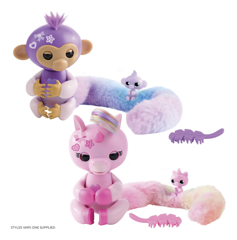 Fingerlings Snuggle Tails Monkey - Image