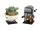 LEGO 75317 Star Wars BrickHeadz The Mandalorian & The Child