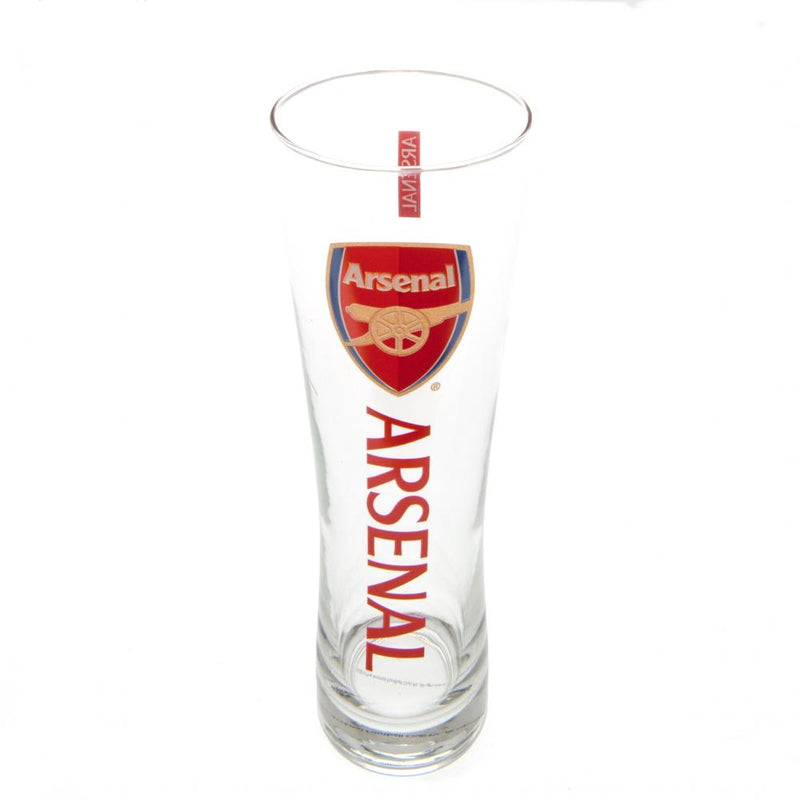Arsenal FC Tall Beer Glass collectible from Infinity Collectibles 2026