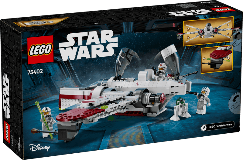 Lego Star Wars 75402 ARC-170 Starfighter Toy Playset for Ages 9 and Up, in display