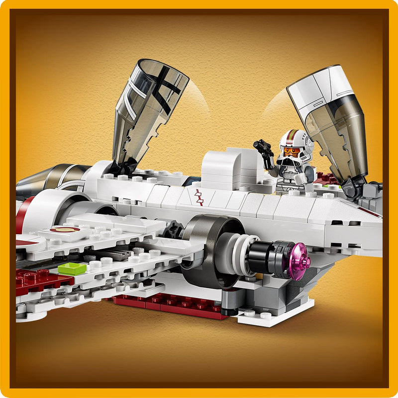 Lego Star Wars 75402 ARC-170 Starfighter Toy Playset for Ages 9 and Up, close-up detail