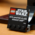 Lego Star Wars 75404 Acclamator-Class Assault Ship for Adults Ages 18+, rear view