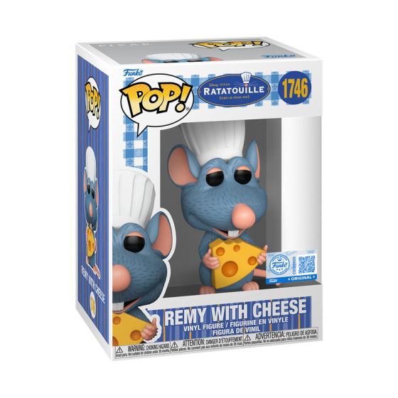 Pop! Vinyl (Exc) - Ratatouille - Remy w/Cheese collectible from Abgee