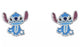 Disney Cubic Zirconia Stone Stitch Stud Earrings