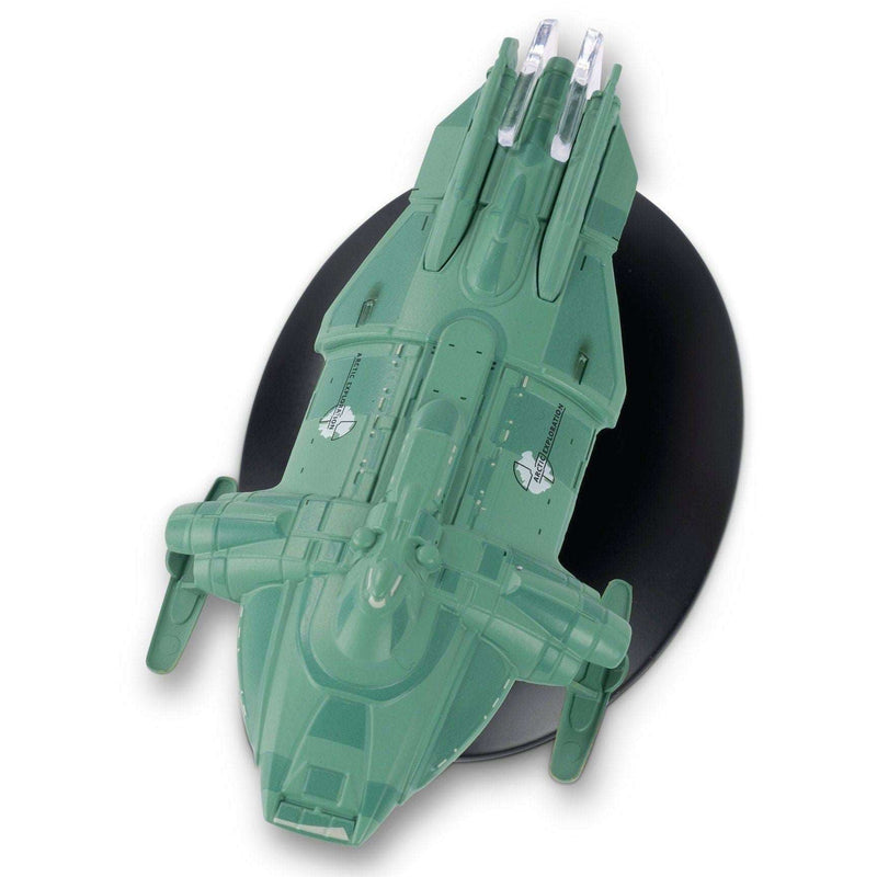 Arctic One (United Earth) Moon Transport Model Die Cast Ship (Eaglemoss / Star Trek), packaging shot