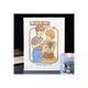 19x25cm Rainy Day Fun Canvas Plaque by Steven Rhodes