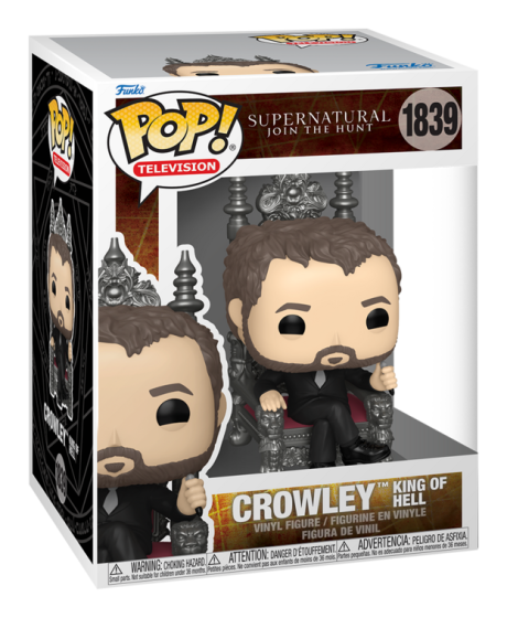 Pop! Premium Supernatural Crowley King of Hell